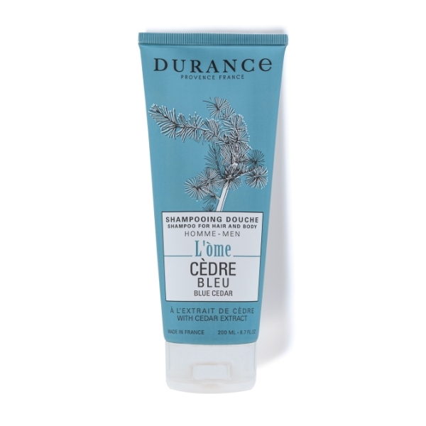 Shampoo Durance para Cabelo e Corpo Cedro Azul 200ml | Masculino | Superdrug