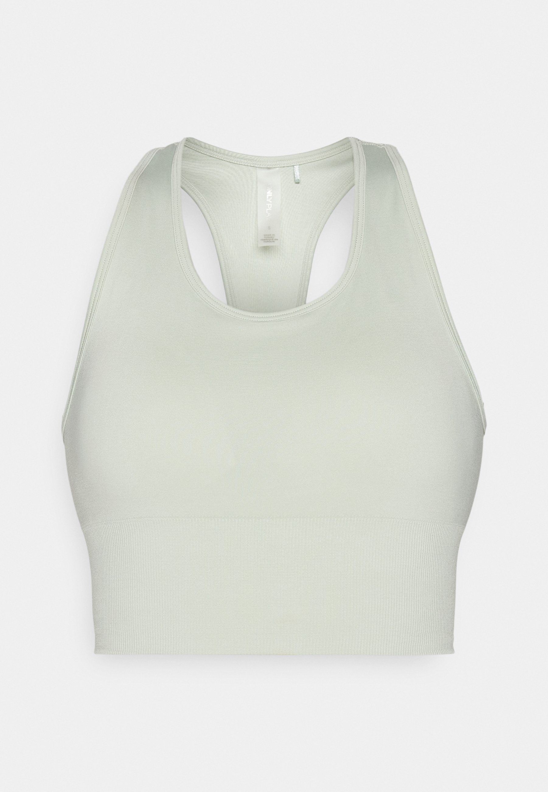 Soutien-gorge de sport ONLY Play ONPDAISY-2 SEAM LONG BRA - Maintien moyen - Gris turquoise