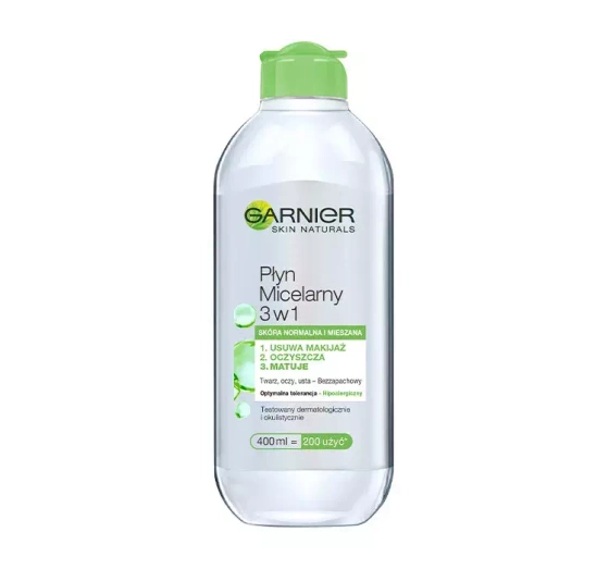 Garnier płyn micelarny 3w1 skóra normalna 400 ml