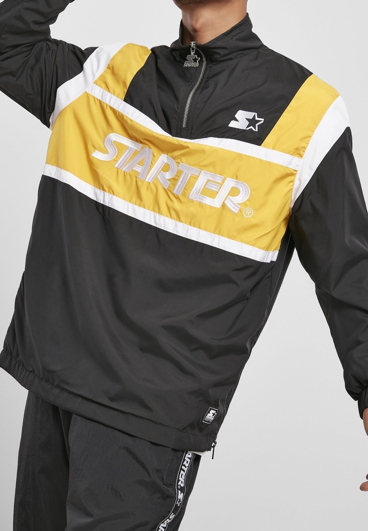 Starter windjack - zwart