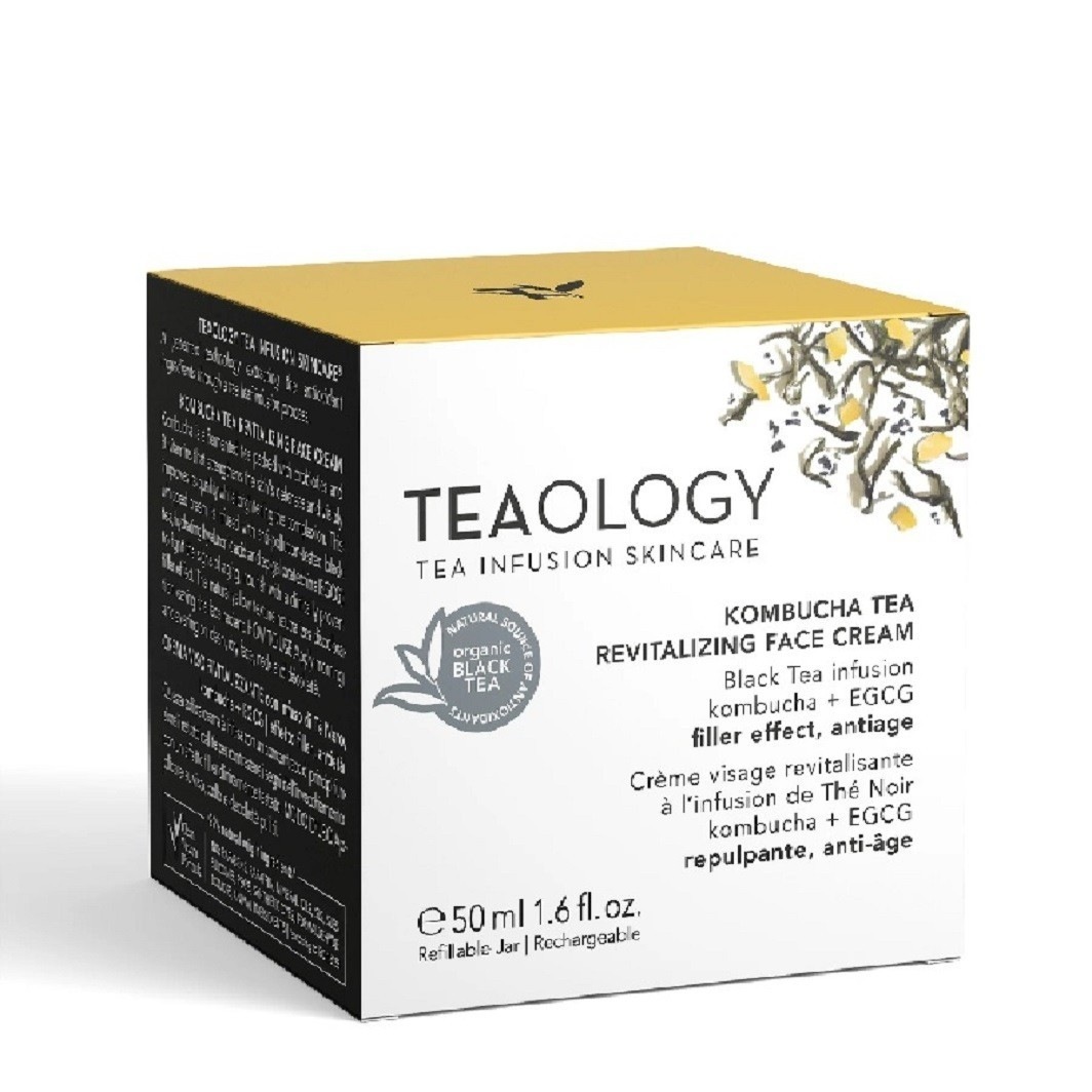 Teaology krema za lice s kombucha čajem – revitalizirajuća krema za lice – 50 ml