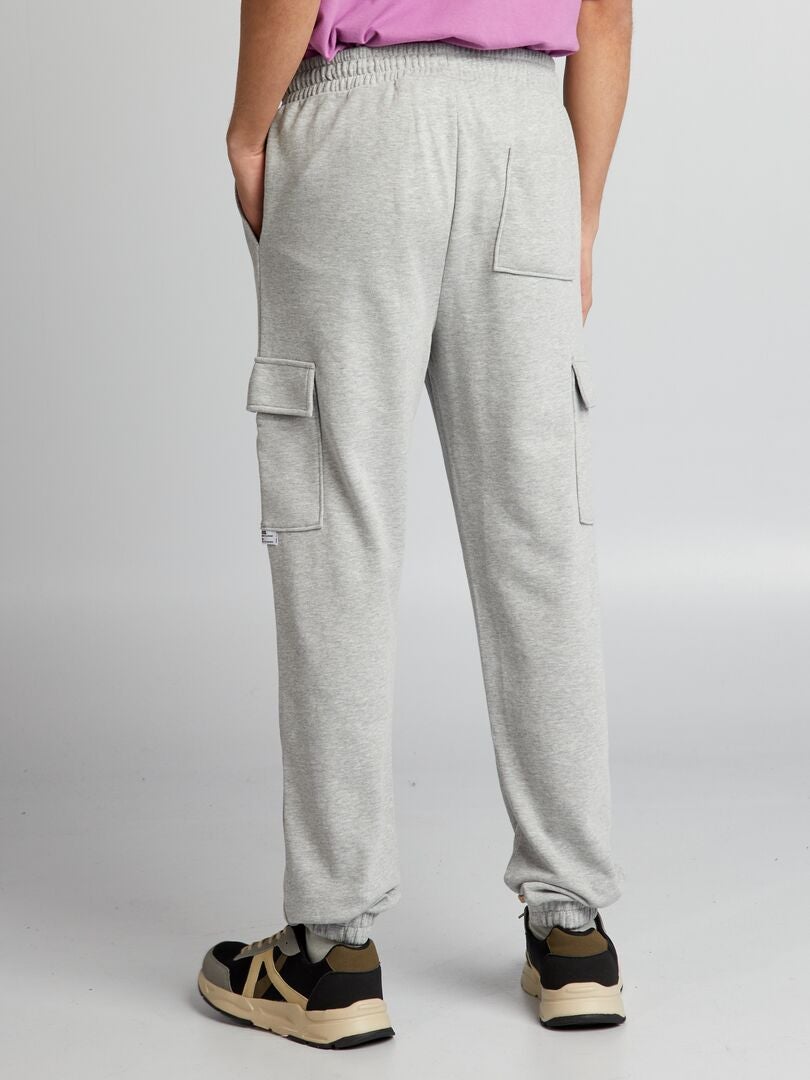 Joggingbroek met meerdere zakken - GRIJS