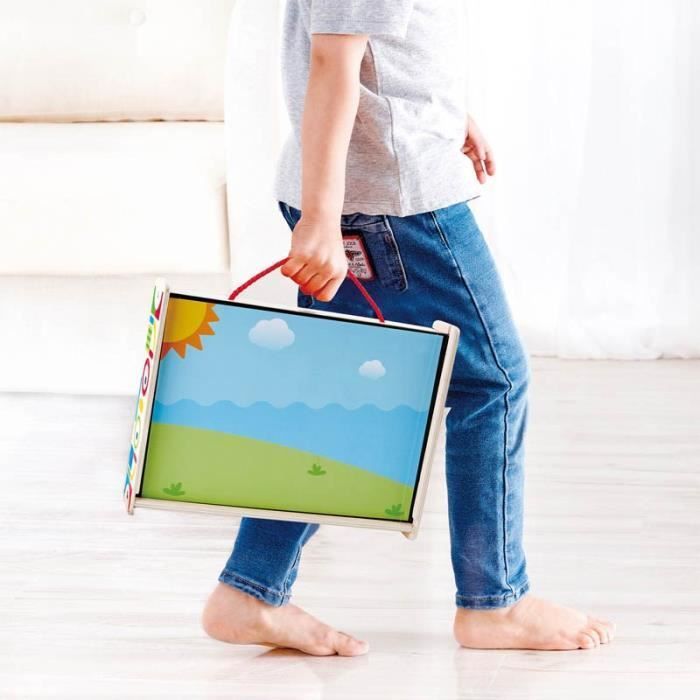 HAPE - Geoform(e) Houten Bouwset - E1631 - Magnetische Kunstdoos
