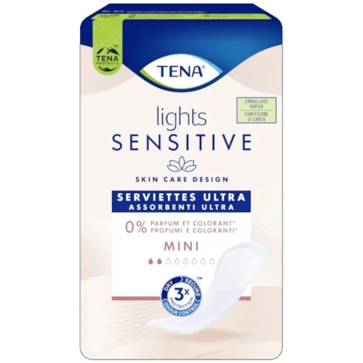 TENA Lady Lights Sensitive Ultra Mini Binden, 20 Stück