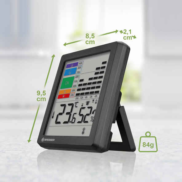 Thermo-hygrometer with alarm function