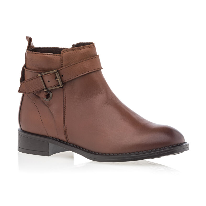 Braune Damenstiefel / Stiefeletten