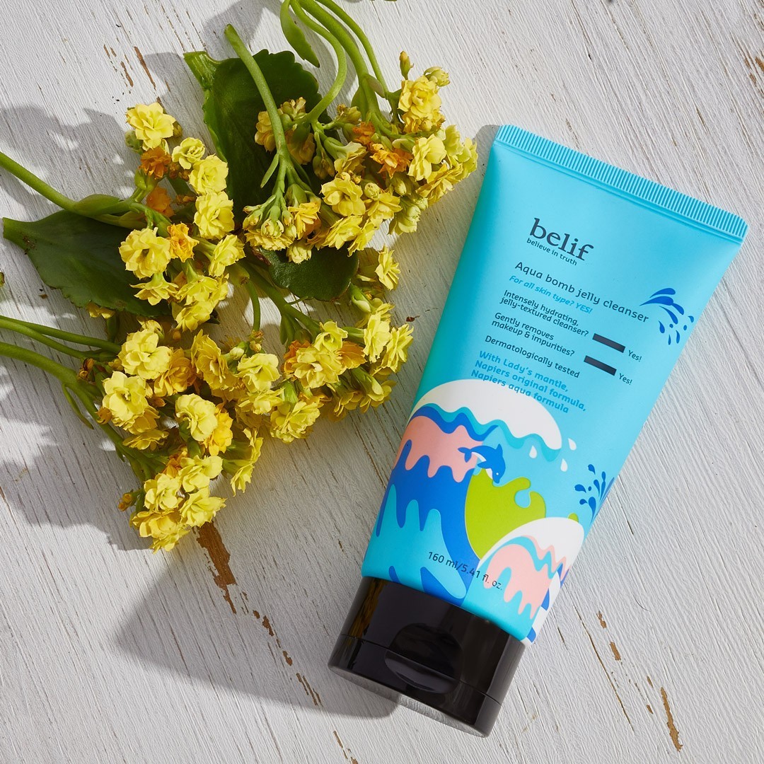 belif Aqua bomb jelly cleanser