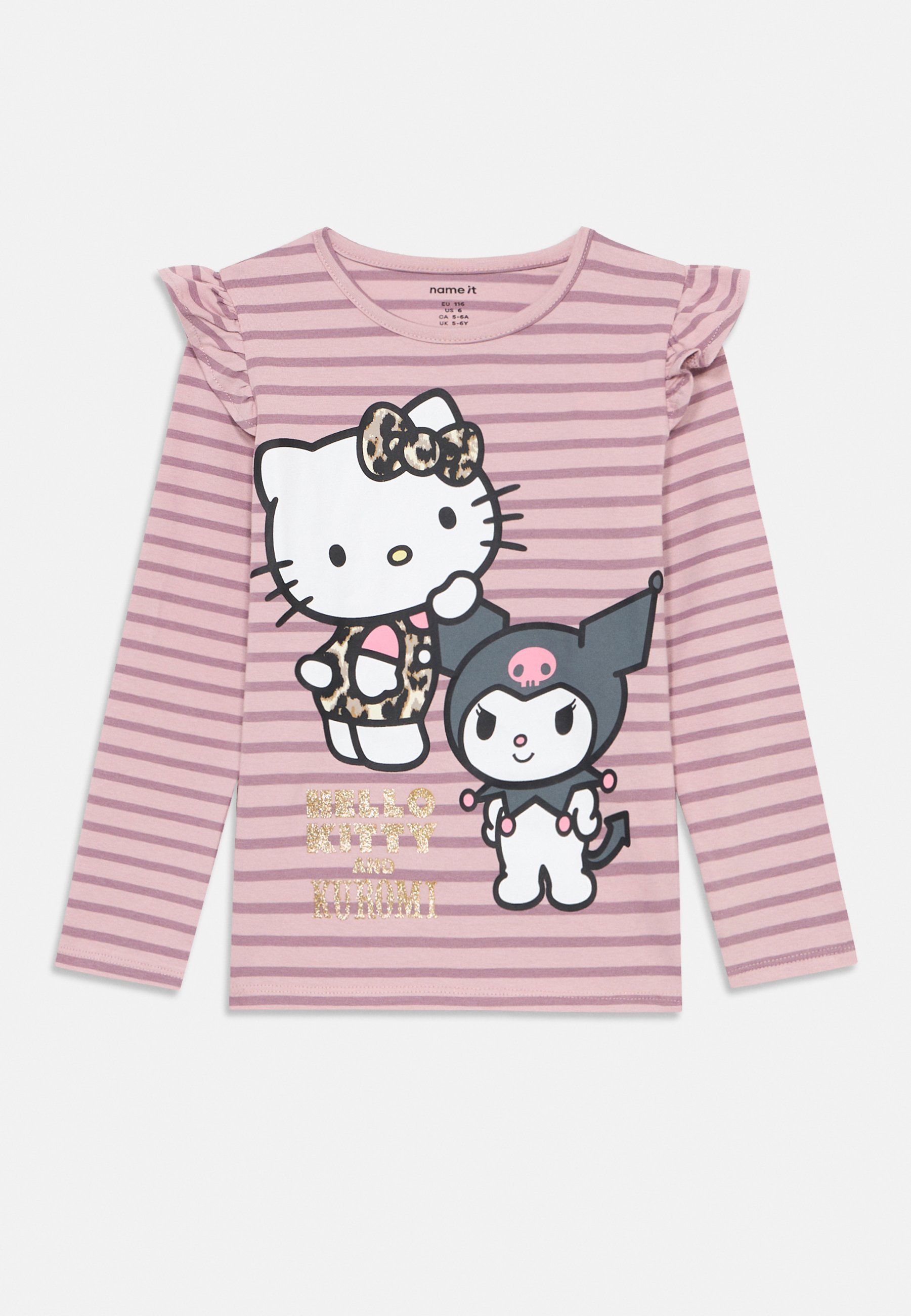 NMFASANNA HELLOKITTY SKY - Top s dlouhým rukávem - black