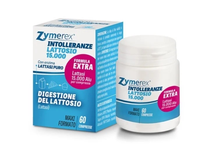 ZYMEREX Zymerex Lactose-intolerantie 15.000 - 60 tabletten Lactase-enzym