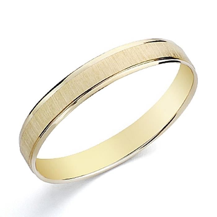 Alliance Gold 18K 3,5 mm. Compagnon et luminosité [8047] - Taille: 25