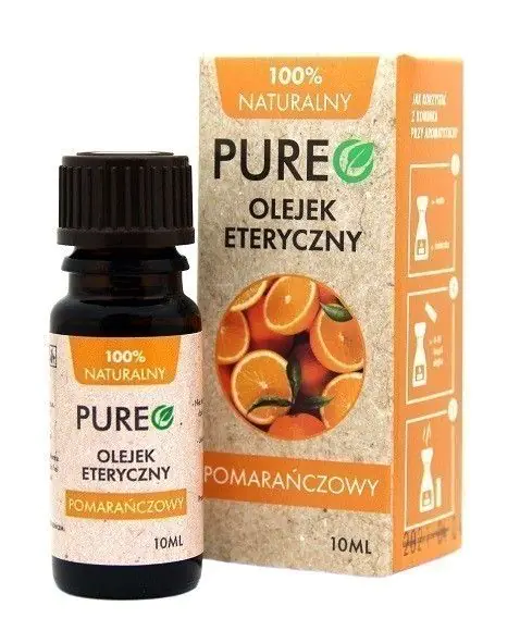 Pureo Naturalny Olejek Eteryczny Pomarańczowy