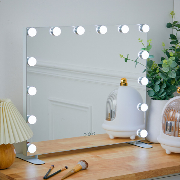 Livingandhome LED osvětlené toaletní zrcadlo s osvětlením