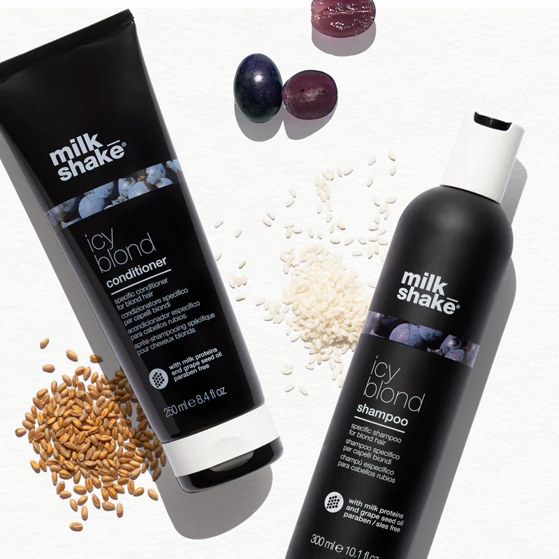 milk_shake® Icy Blond Duo Pack set za blond in pramene lase
