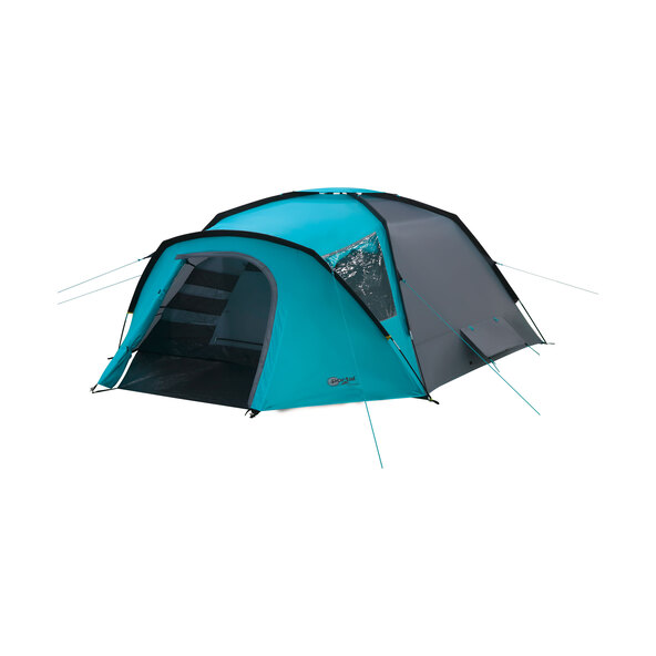 Cort de camping pentru 4 persoane cu cabină întunecată