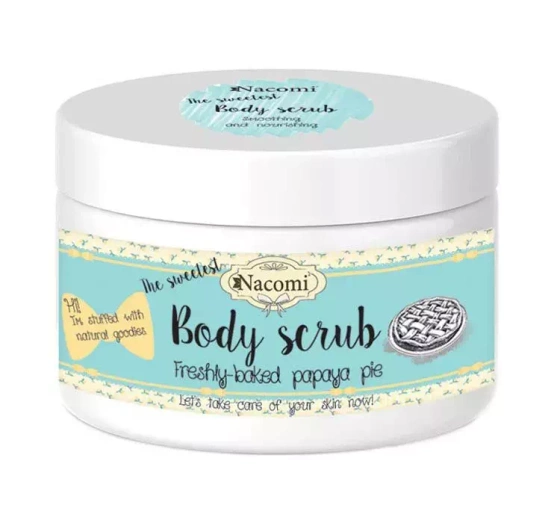 Nacomi Body Scrub peeling do ciała Ciasto z Papają 200 g