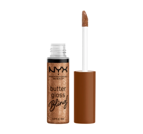 NYX Professional Makeup Butter Gloss Bling błyszczyk do ust 04 Pay Me In Gold 8 ml