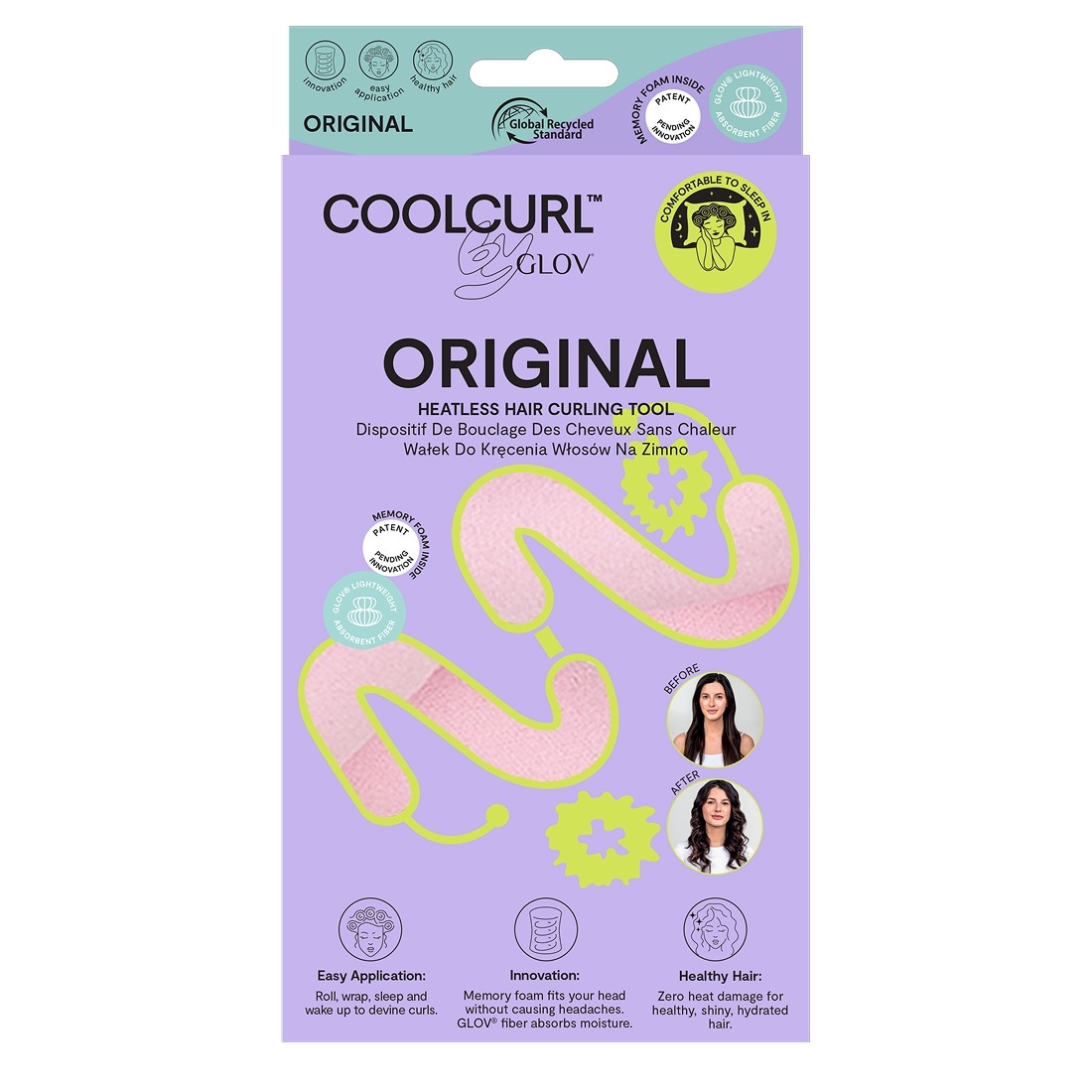 Natáčky na vlasy GLOV Cool Curl - 1 kus