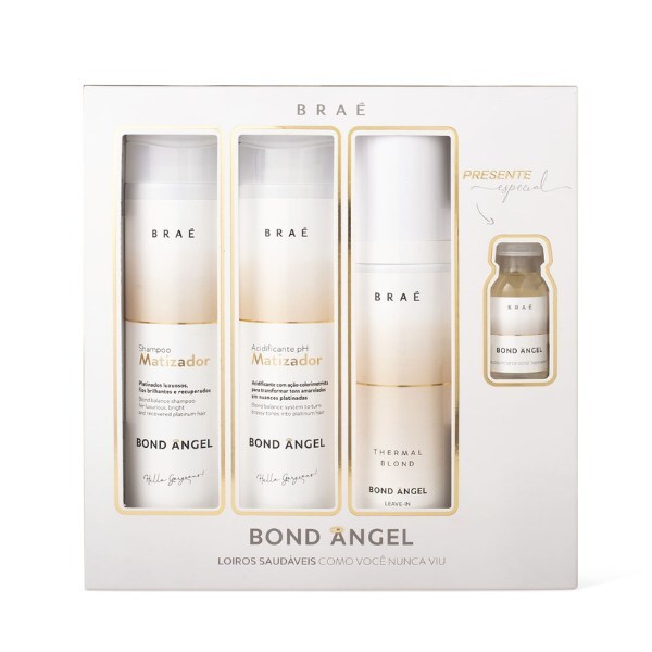Braé - KIT Bond Angel 4 en 1 para un rubio vibrante y saludable