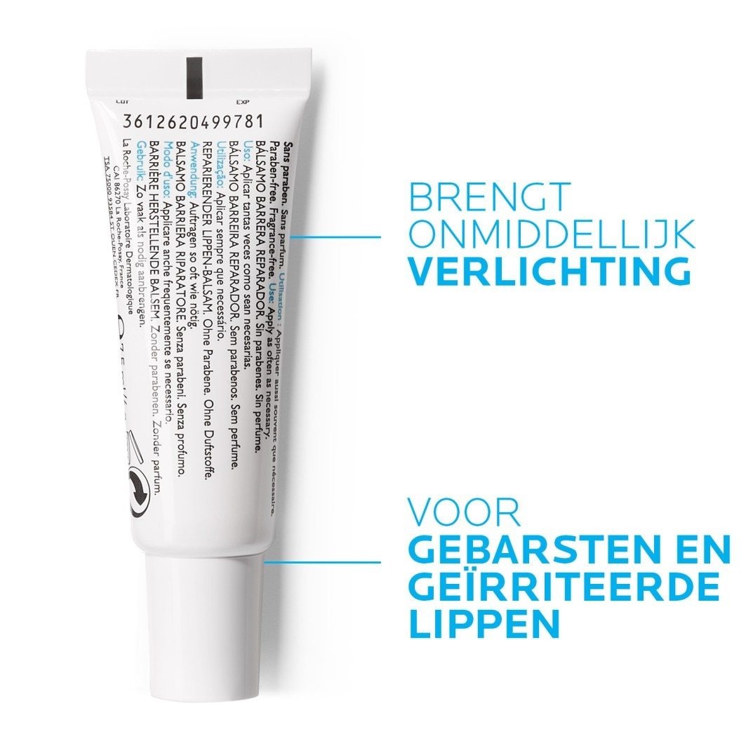 „La Roche-Posay Cicaplast Barrier Repair“ lūpų balzamas, 7,5 ml