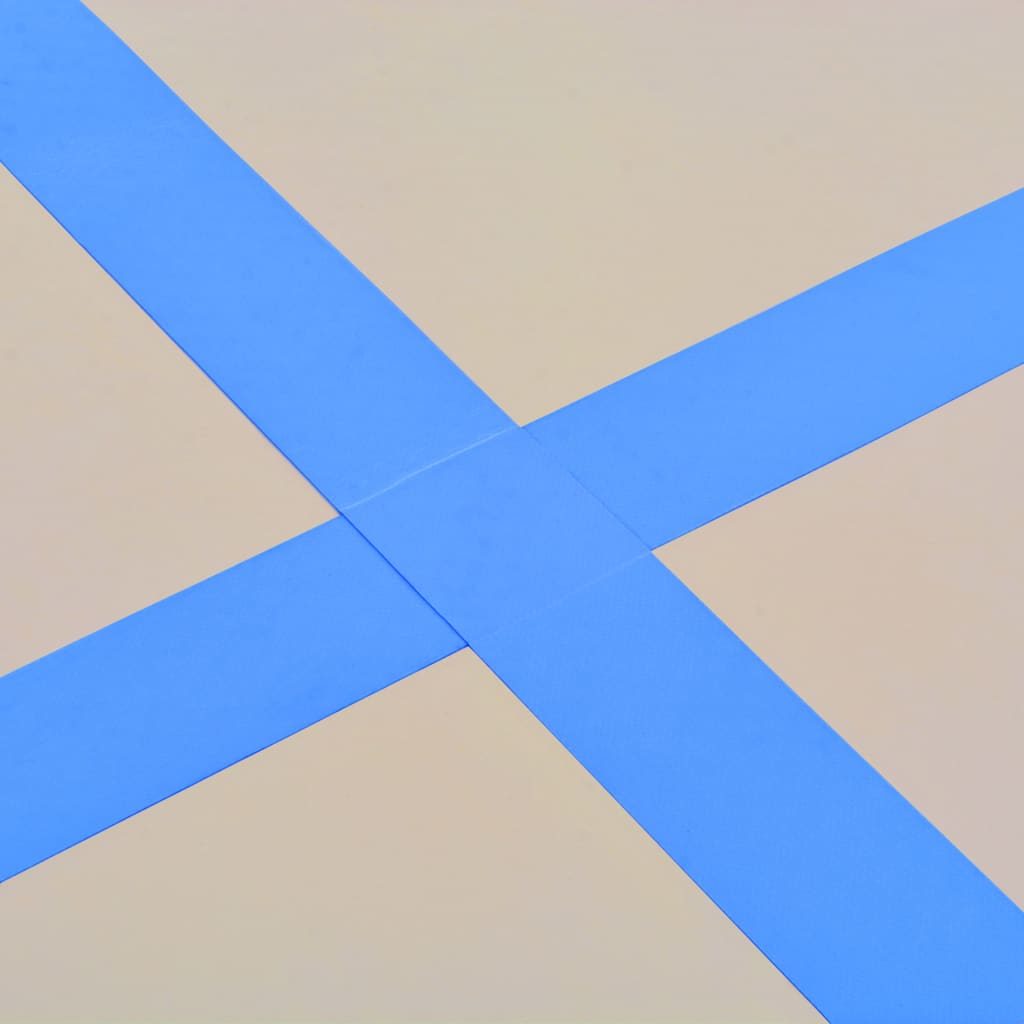 Saltea gonflabilă de gimnastică Vidaxl cu pompă 600x100x10 cm
