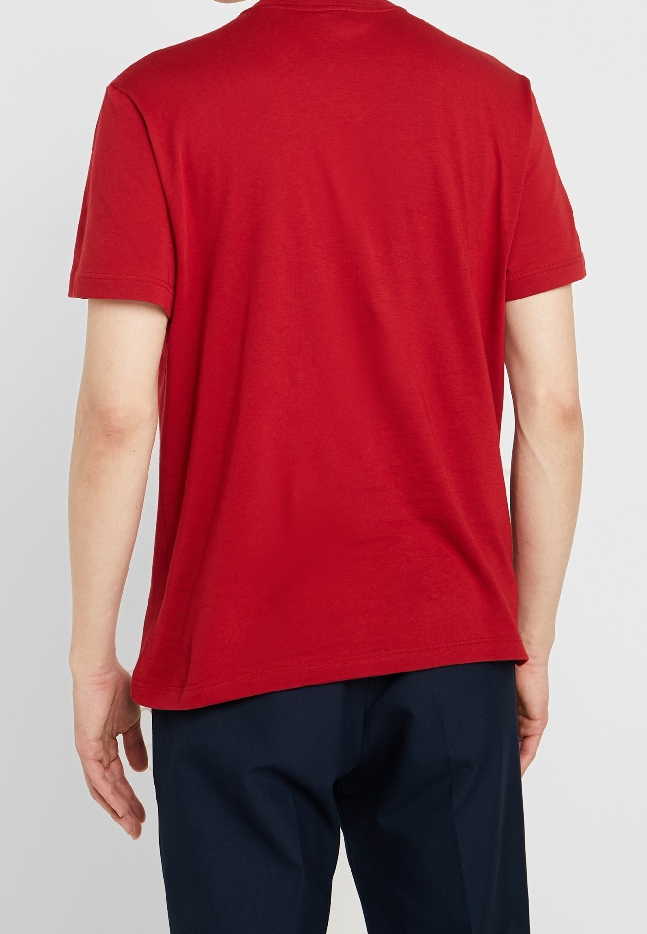 Lacoste Basic T-shirt - donkerrood