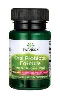 Swanson Probiotyczna formuła dla jamy ustnej Tabletki do ssania