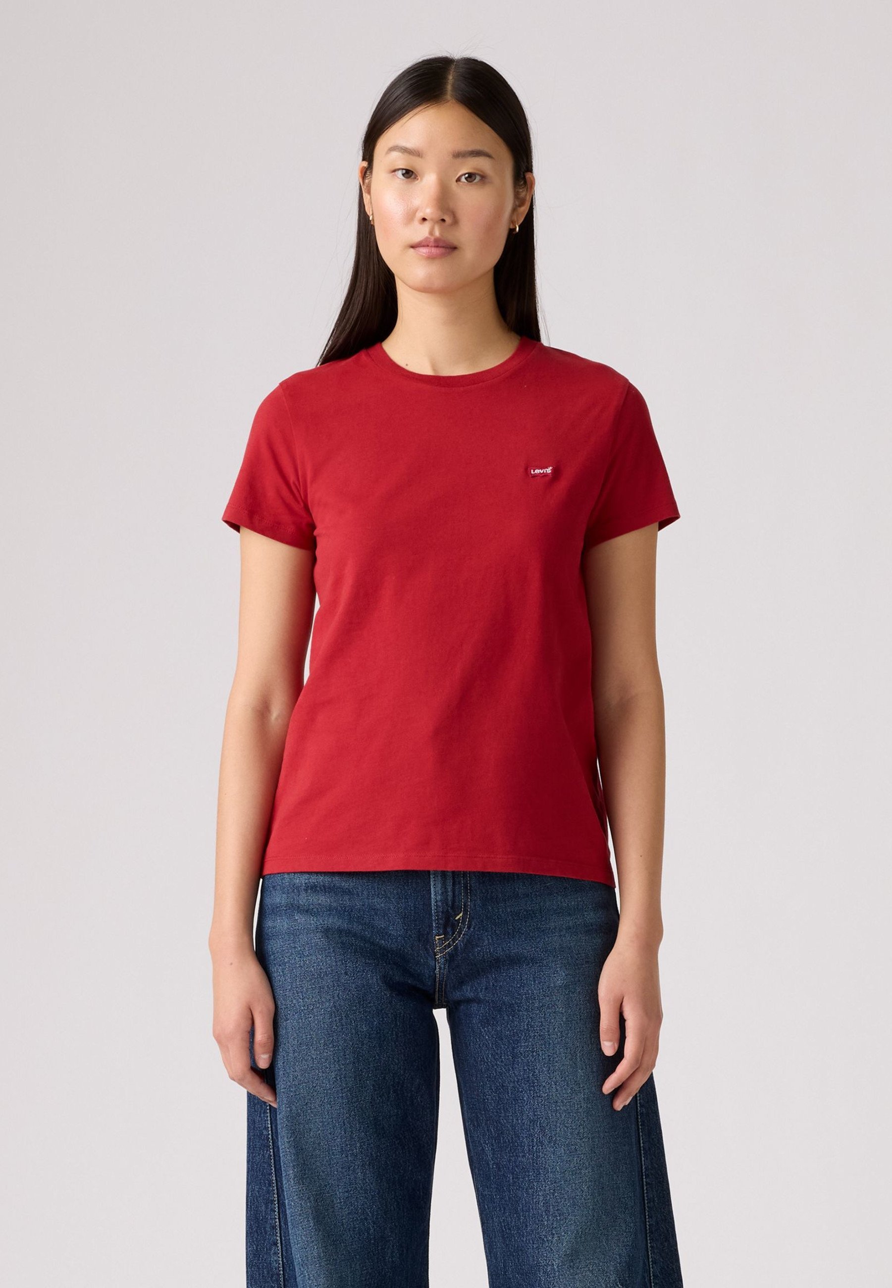 Levi's® HET PERFECTE T-SHIRT - Basic T-shirt - ritmisch rood