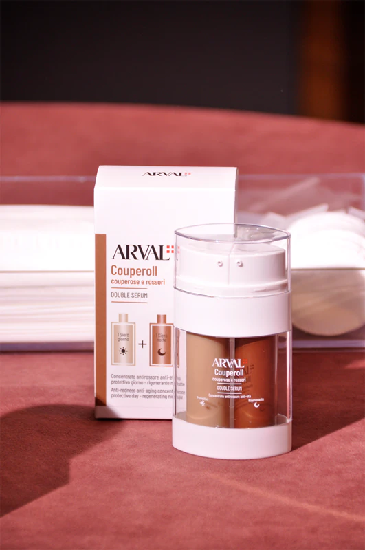 Arval Couperoll Double Serum, sérum bifásico para dia e noite.