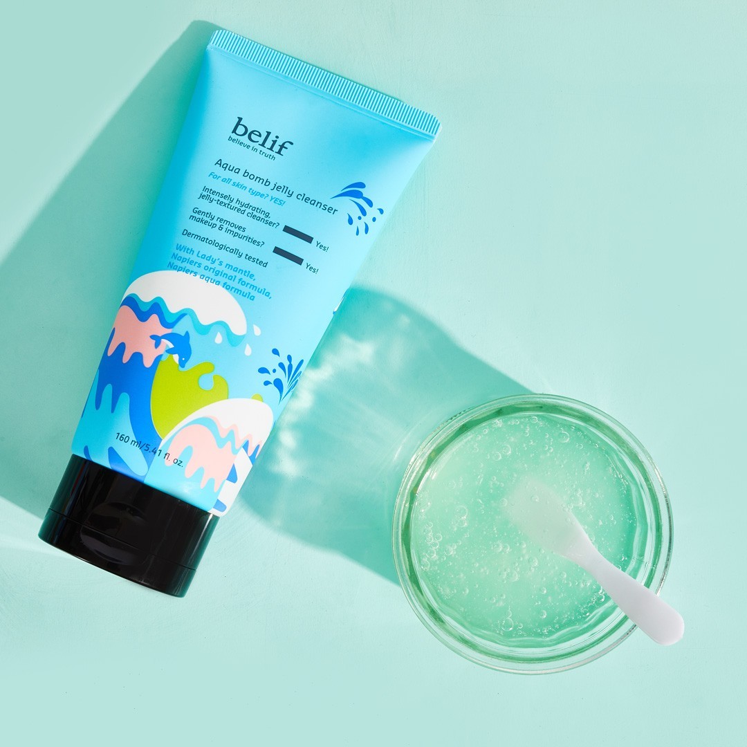 belif Aqua bomb jelly cleanser