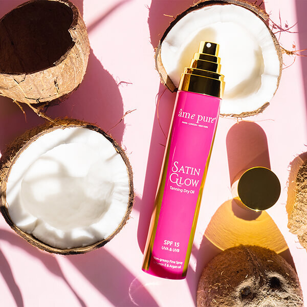 âme pure Satin Glow™ Sonnenschutz-Bräunungsöl