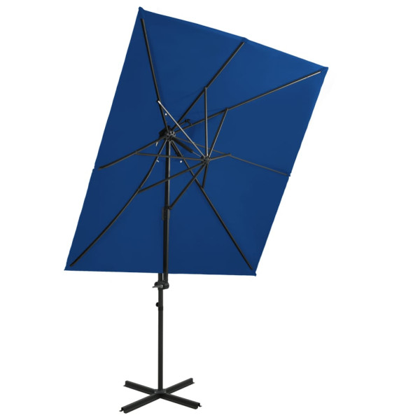 Parasol ogrodowy Niebieski  vidaXL