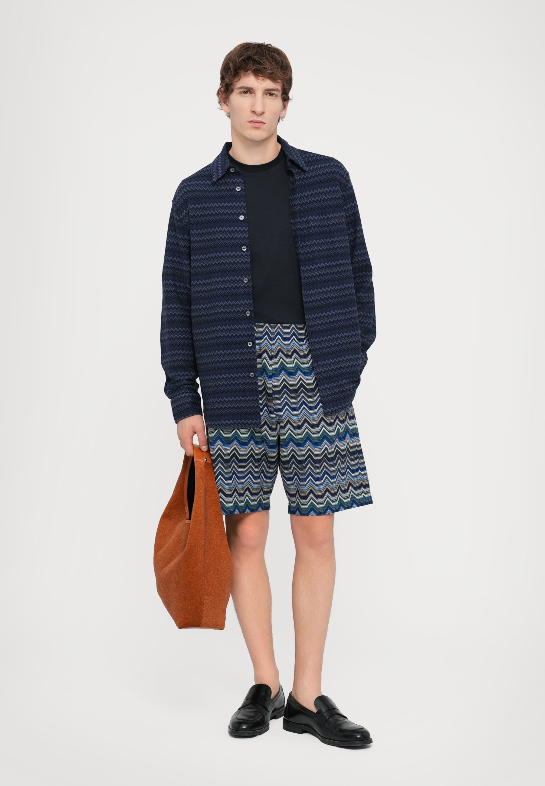 Chemise Missoni - tons bleus