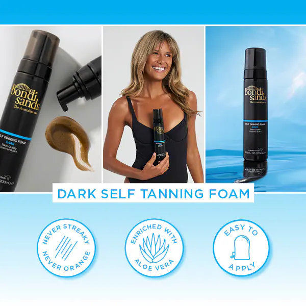 Espuma autobronceadora Bondi Sands tono oscuro 200 ml