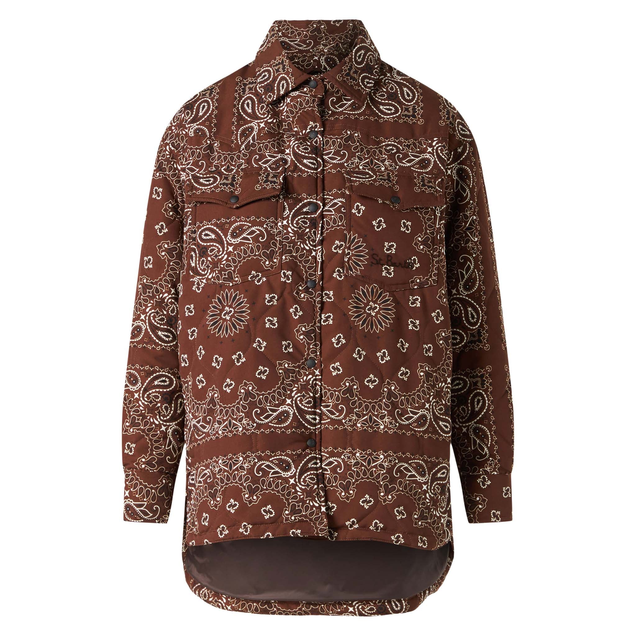 Veste pour femme à imprimé bandana