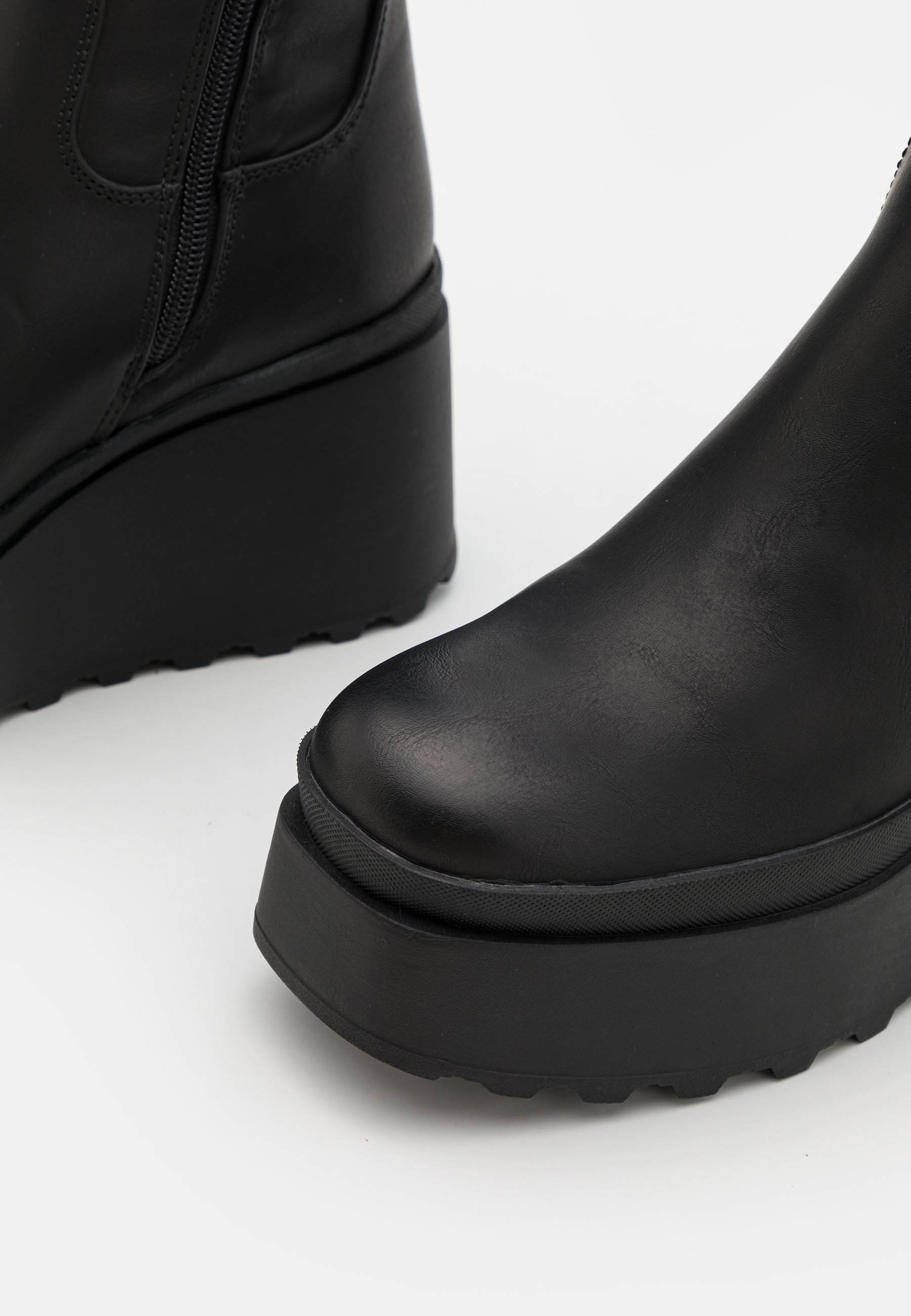 ONLY SHOES ONLOLIVIA - Bottes à talons hauts - noires