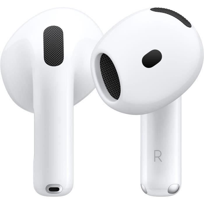 Auriculares Apple AirPods 4 con cancelación activa de ruido (2024) - Reacondicionados - Excelente estado