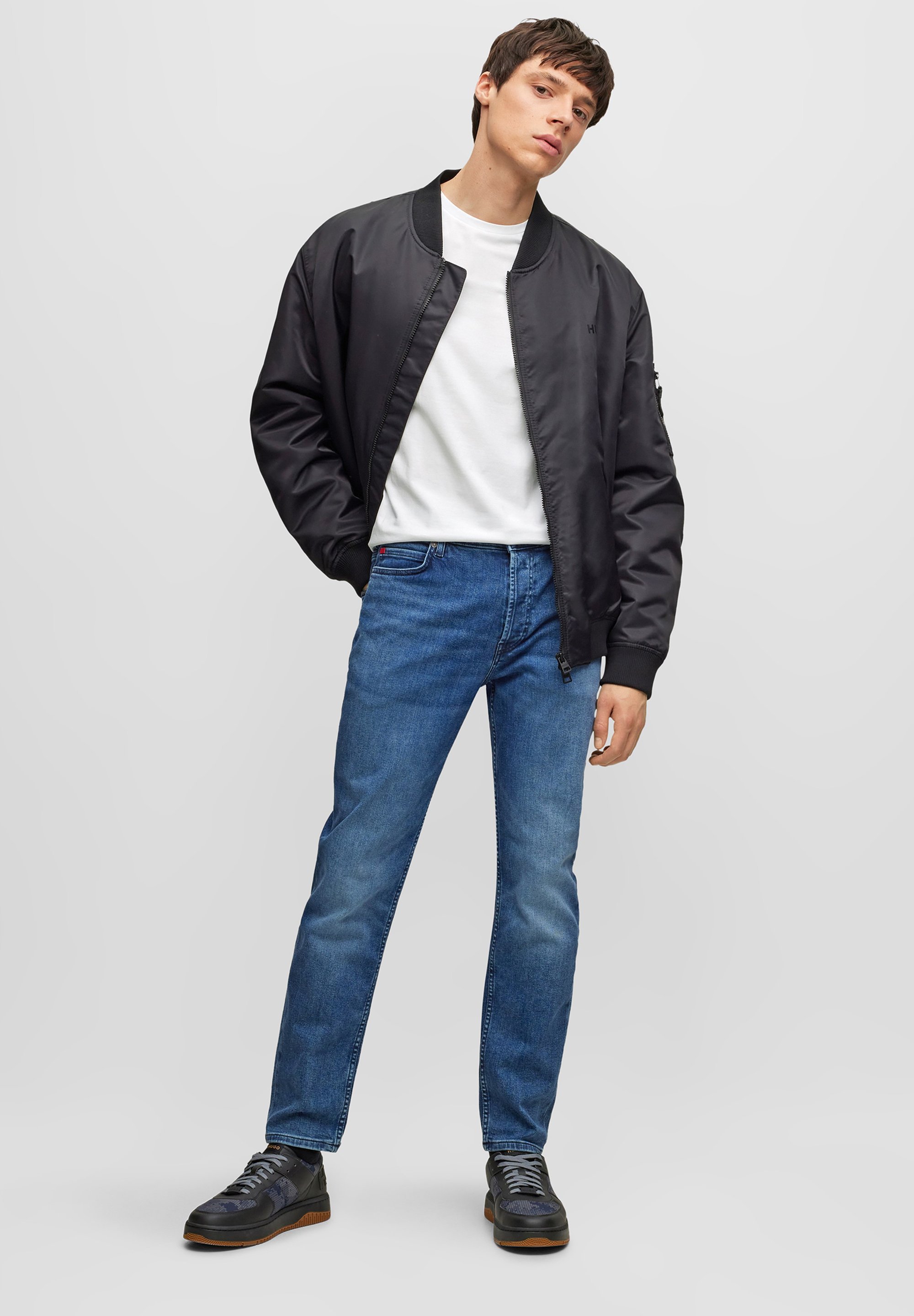 HUGO ROUND 2-PACK - Basic T-shirt - wit