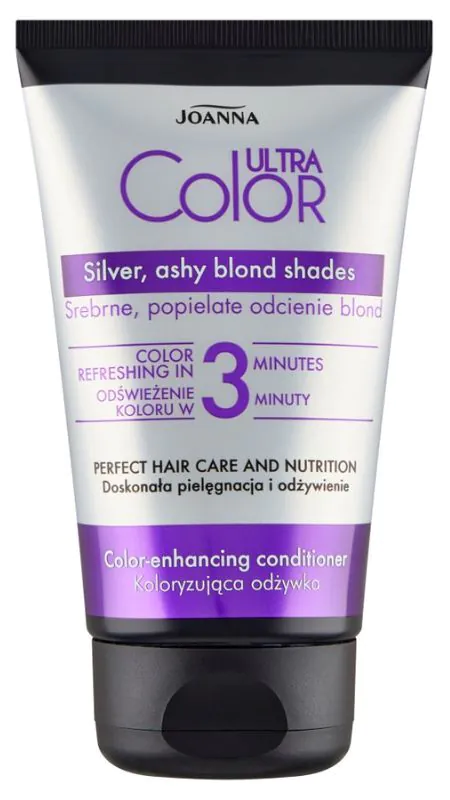 Joanna Ultra Color 3 Min Odżywka Srebrne Odcienie Blond