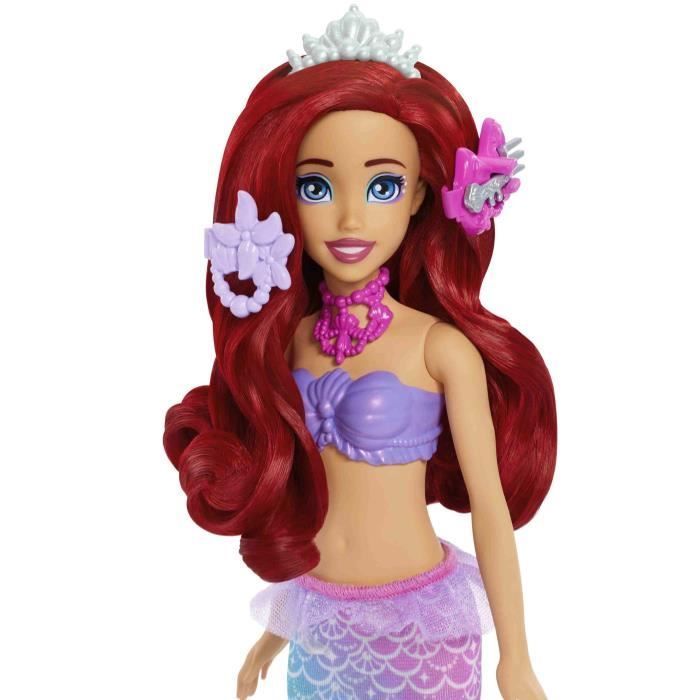 Disney Princesses - Ariel's Secrets of Pearl - Doll and 5 Surprises Gift Set - Ages 3+ - JBF86