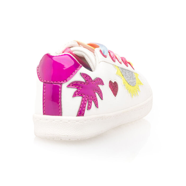 Cestas / zapatillas Fille Blanc