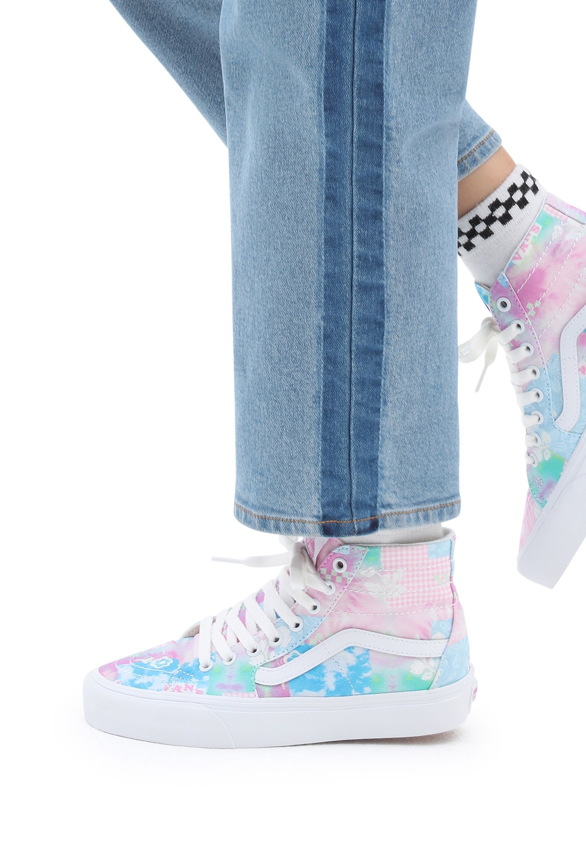Vans hoge sneakers - grijs
