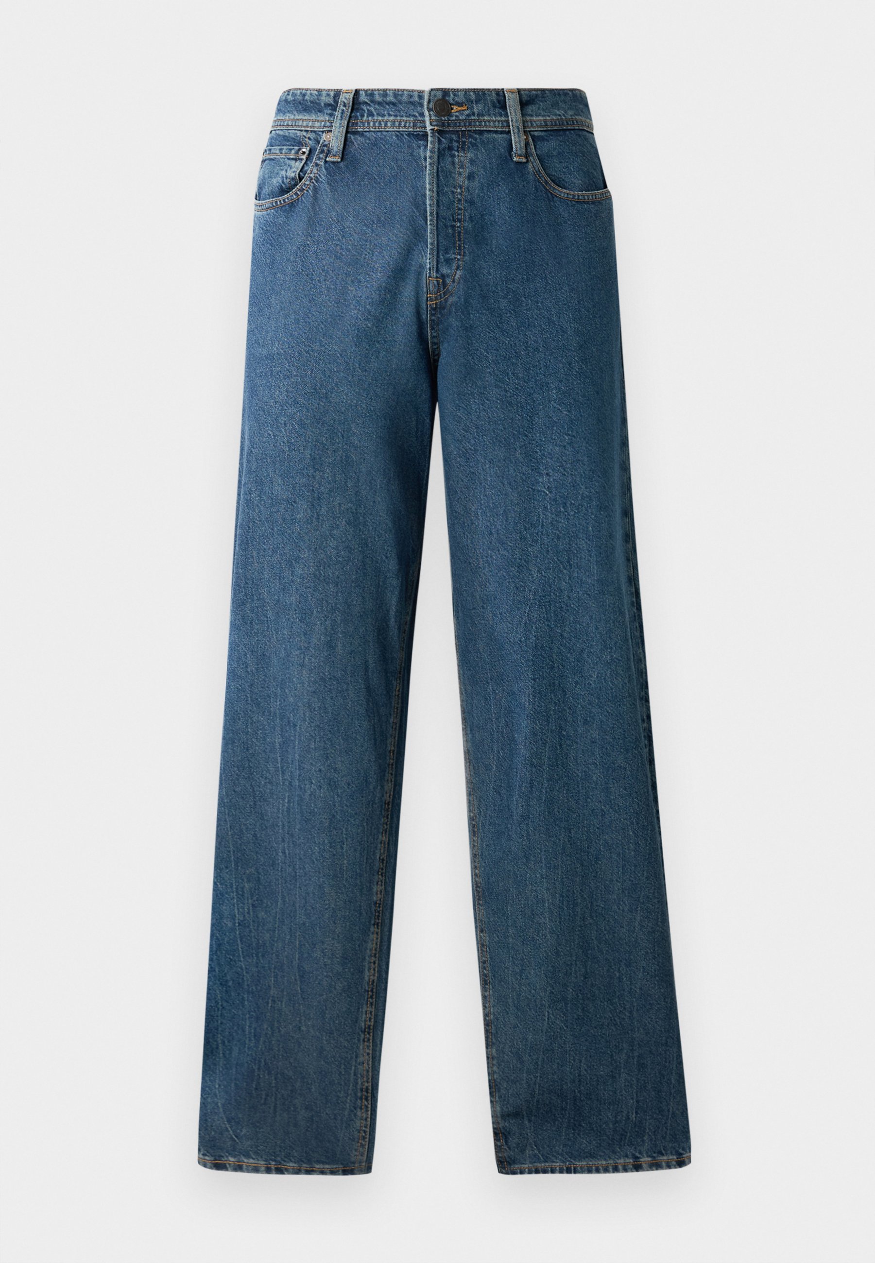 JJIALEX JJORIGINAL - Džíny Baggy - blue denim