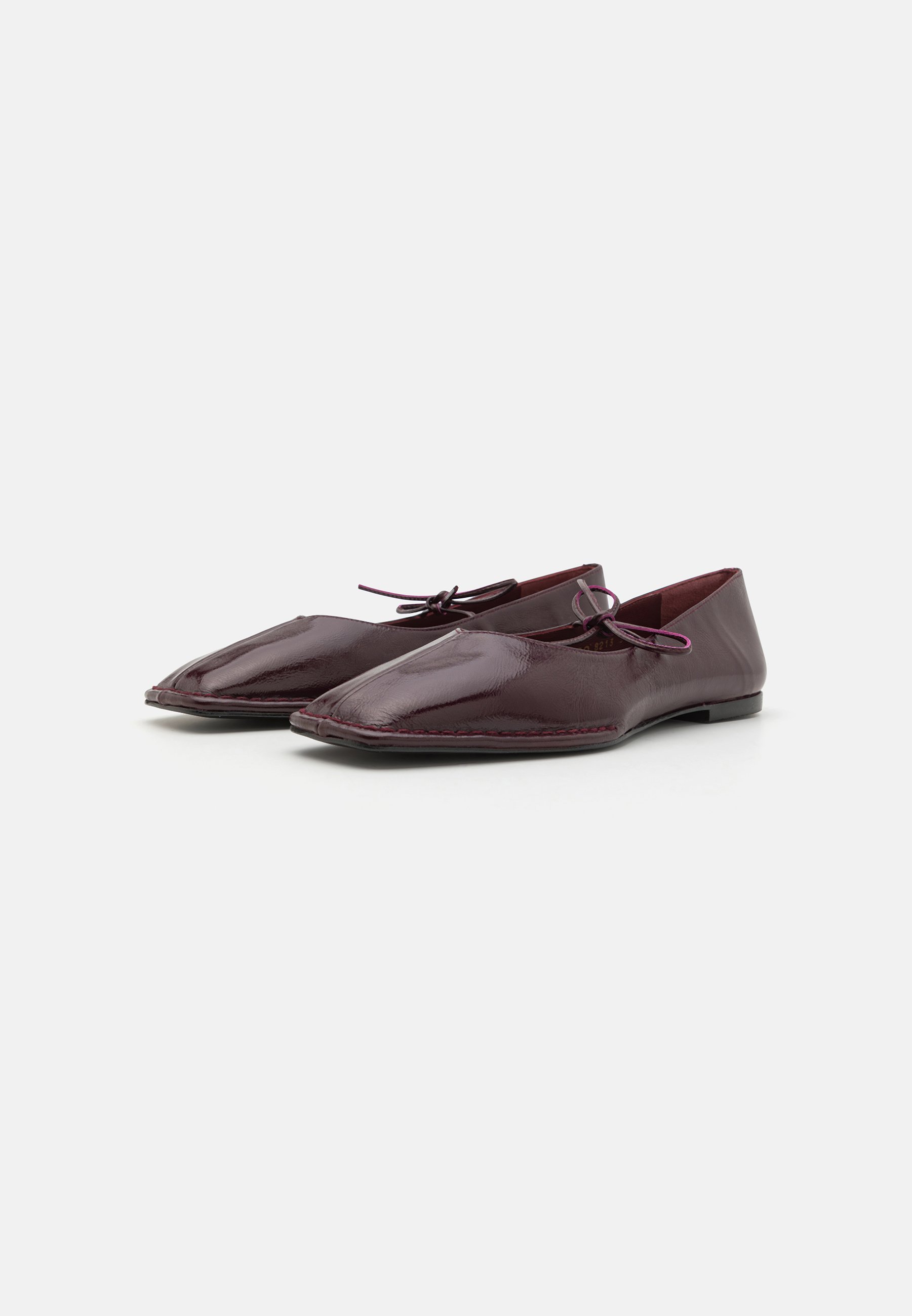 ALOHAS SWAY BALLET FLATS - Ballerina's met enkelbandje - bordeauxrood