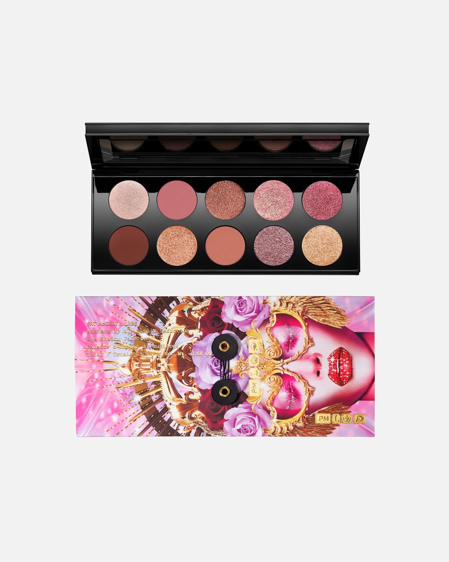 „Pat McGrath Labs“ akių šešėlių paletė „MOTHING XI: Sunlit Seduction“ – 19,5 g