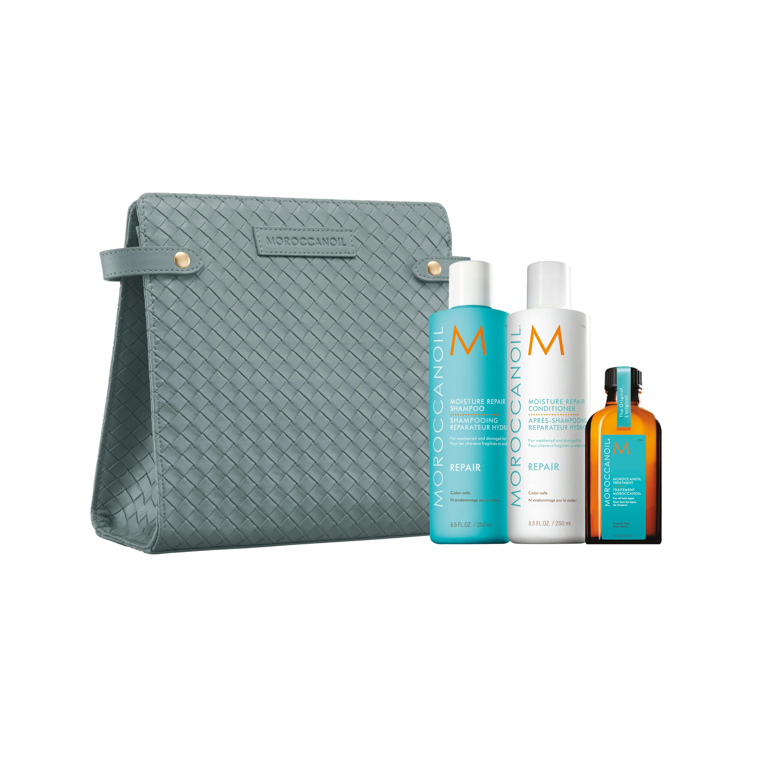 Repair Holiday Bag Repair - Cofanetti per Capelli, Shampoo Riparatore, Balsamo Riparatore Capelli, Olio Capelli