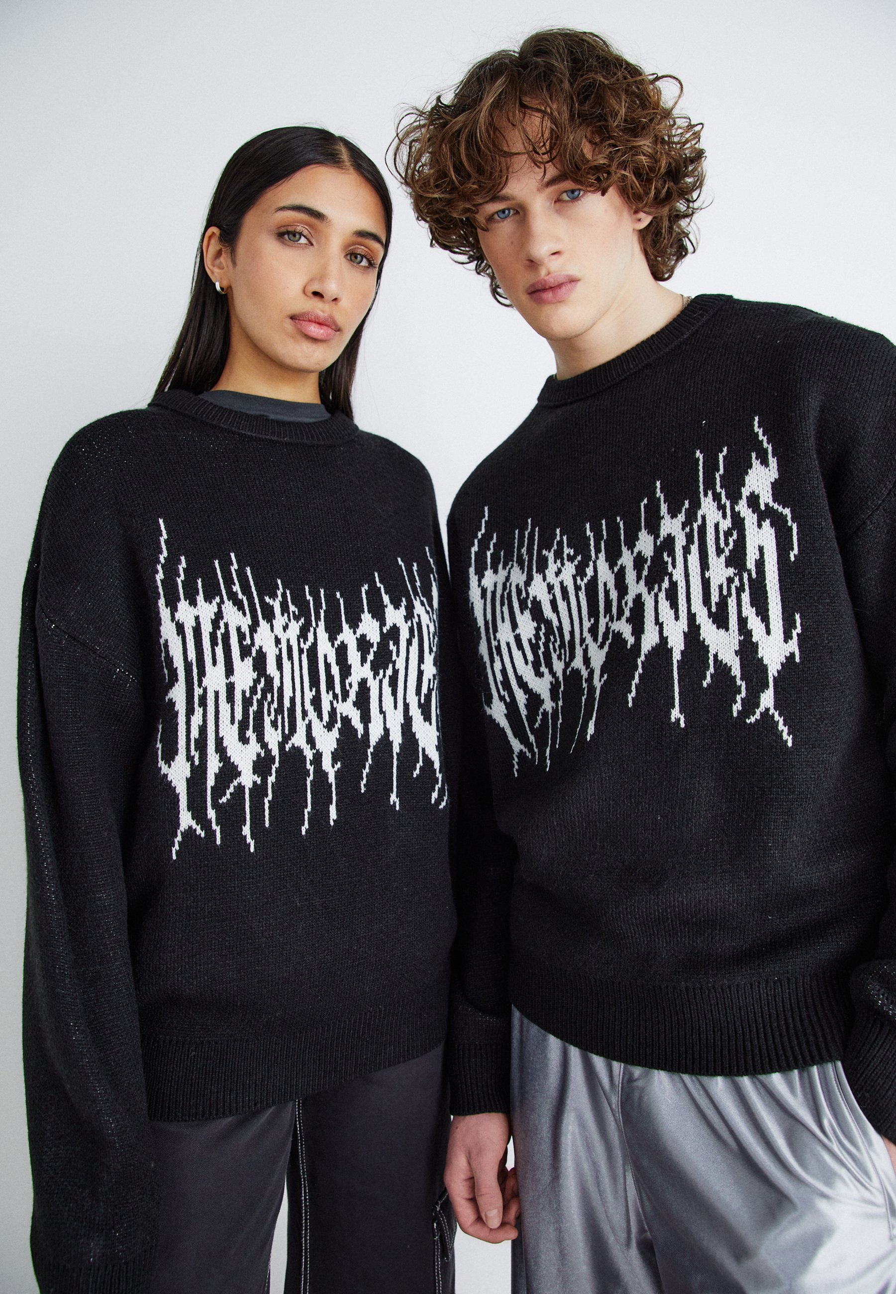 Jack & Jones JORMEMORS trui met ronde hals, unisex - zwart
