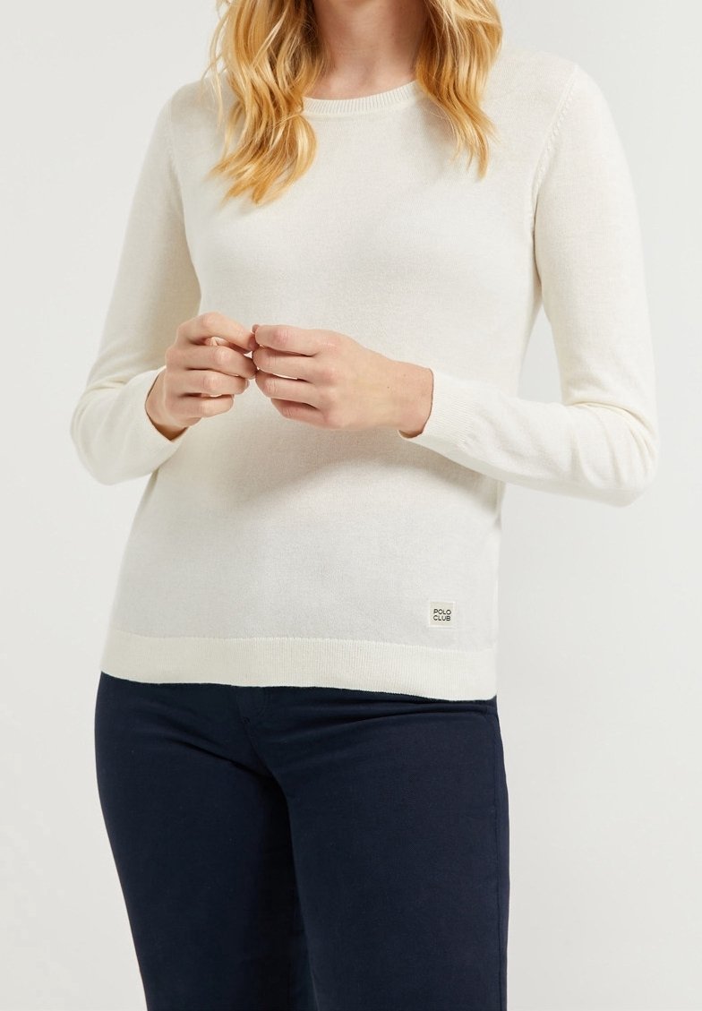 Polo Club Pullover - weiß