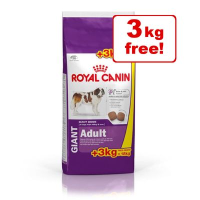15 kg Royal Canin Size Trockenfutter für Hunde + 3 kg gratis!*