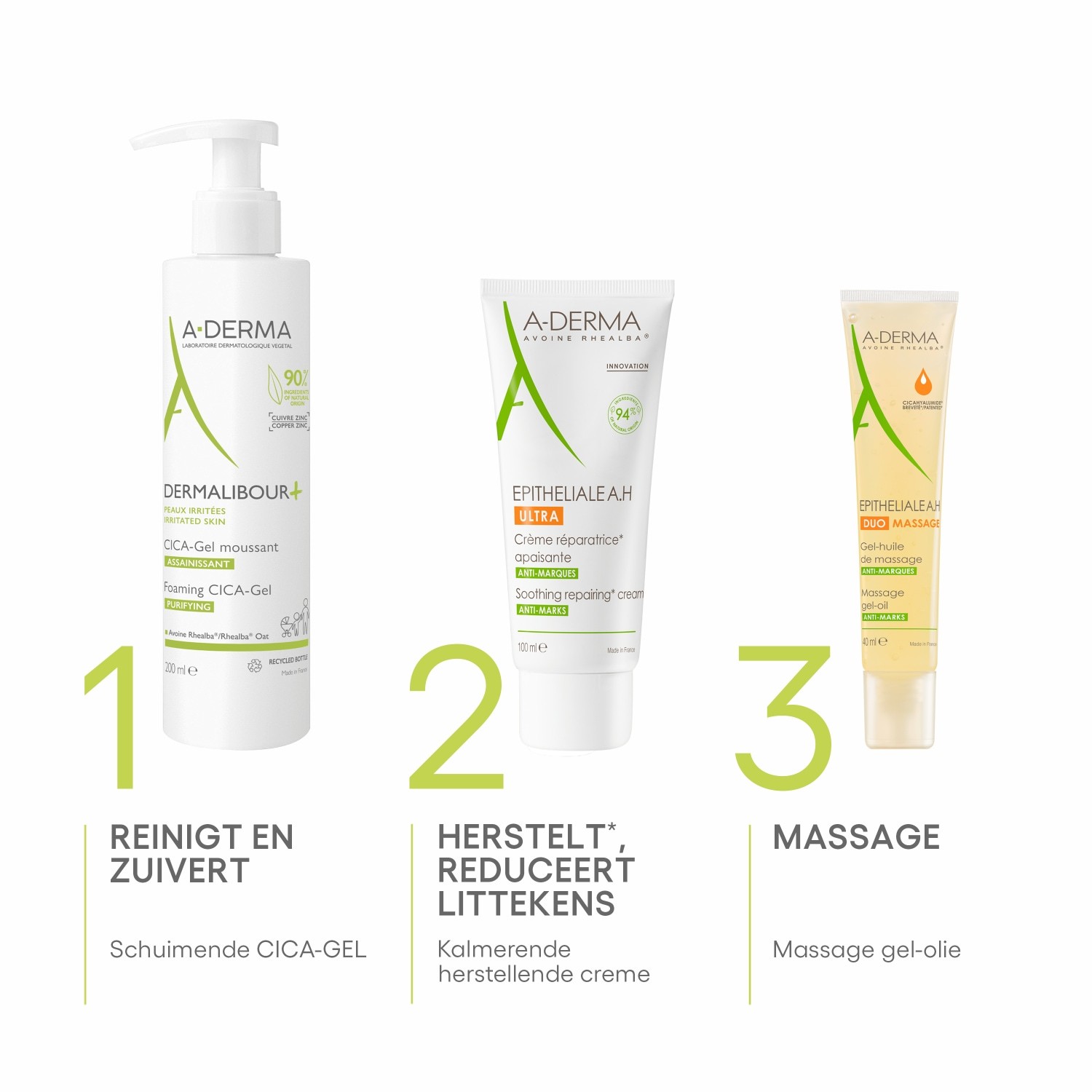 A-DERMA Epithelial telový krém AH ULTRA upokojujúci a regeneračný krém - 100 ml