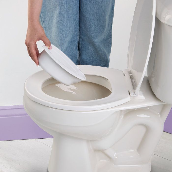 DISNEY BABY - MINNIE - Mini toilet with included toilet seat reducer, 2 in 1, MySize, Removable potty for easy cleaning